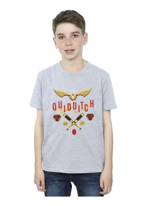 Harry Potter - T-shirt QUIDDITCH GOLDEN SNITCH - Kiabi