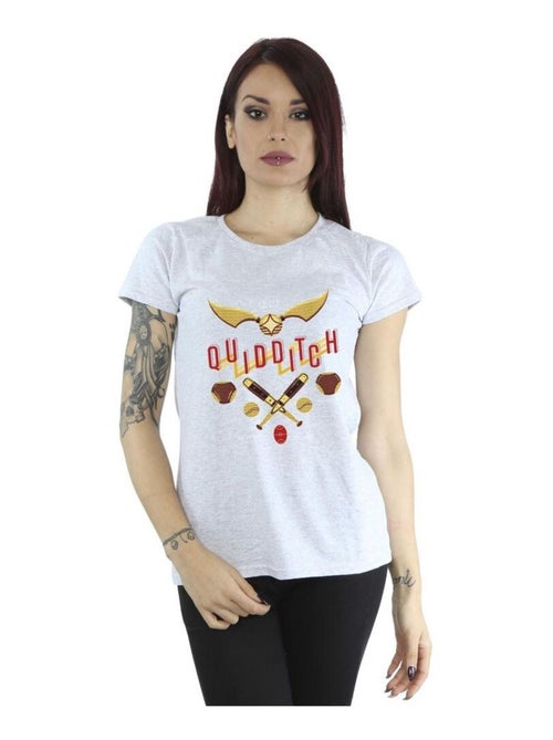 Harry Potter - T-shirt QUIDDITCH GOLDEN SNITCH - Kiabi
