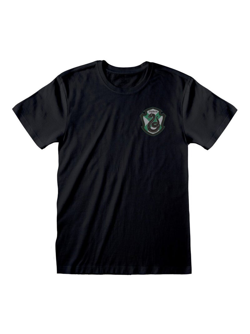 Harry Potter - T-shirt QUIDDITCH SLYTHERIN Noir - Kiabi