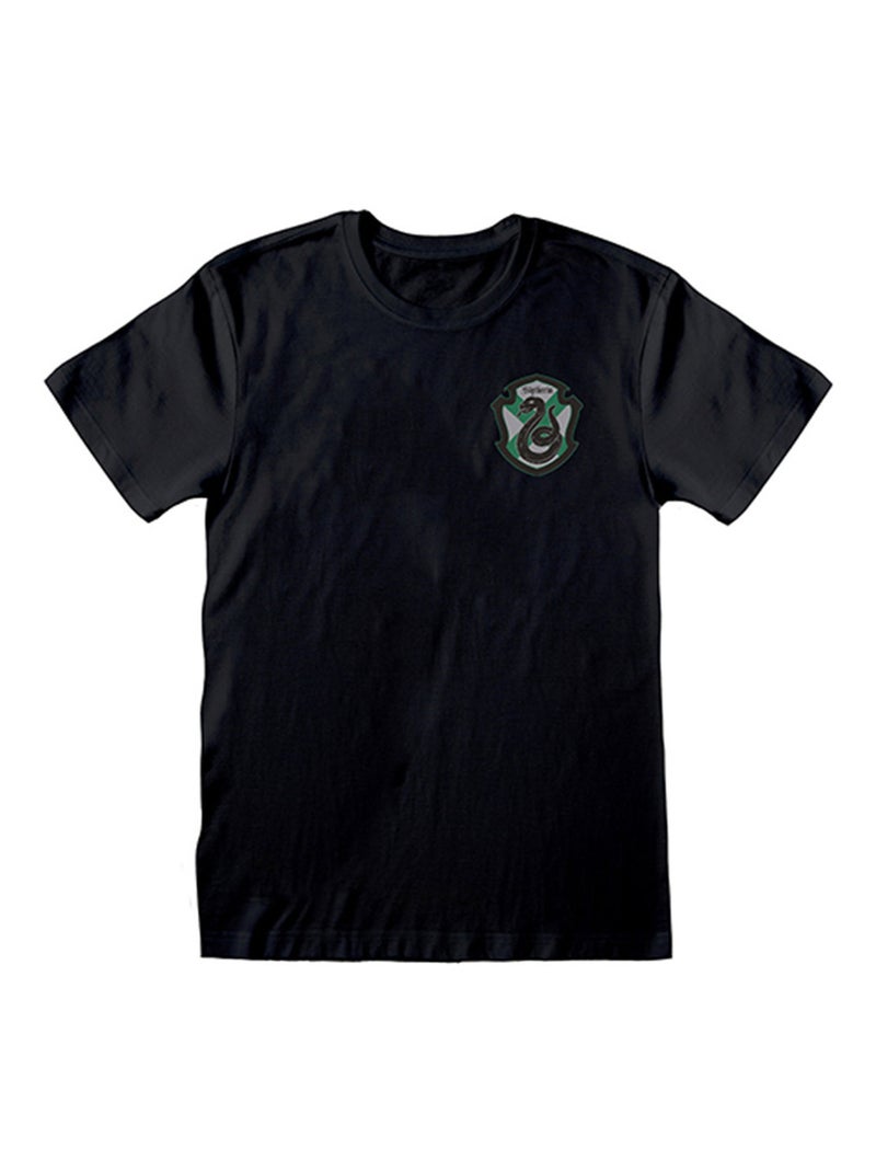 Harry Potter - T-shirt QUIDDITCH SLYTHERIN Noir - Kiabi