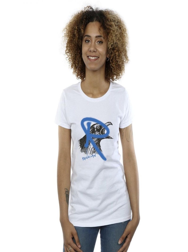 Harry Potter - T-shirt RAVENCLAW Blanc - Kiabi
