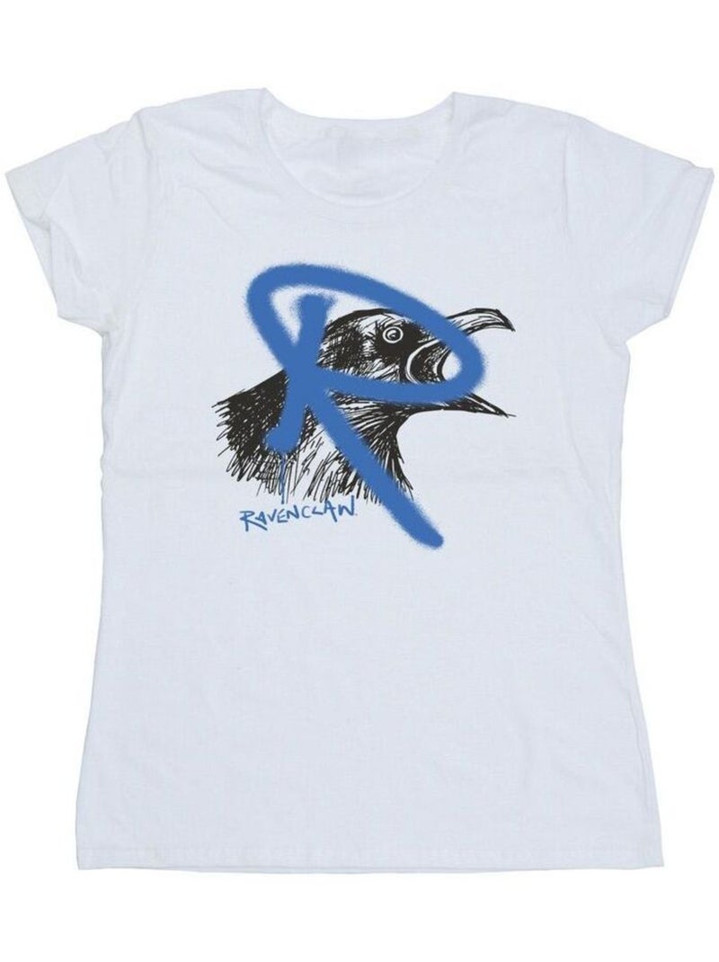 Harry Potter - T-shirt RAVENCLAW Blanc - Kiabi