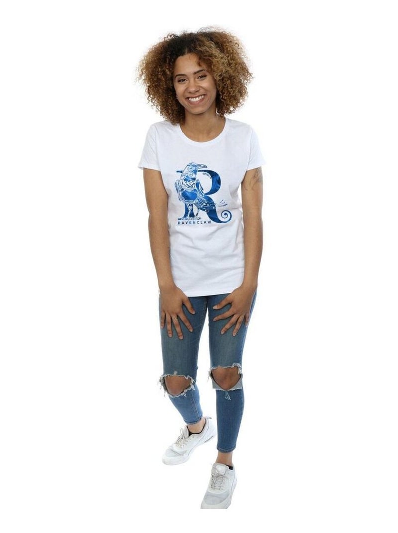 Harry Potter - T-shirt RAVENCLAW Blanc - Kiabi