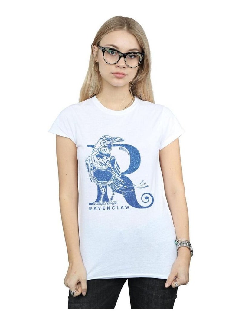 Harry Potter - T-shirt RAVENCLAW Blanc - Kiabi