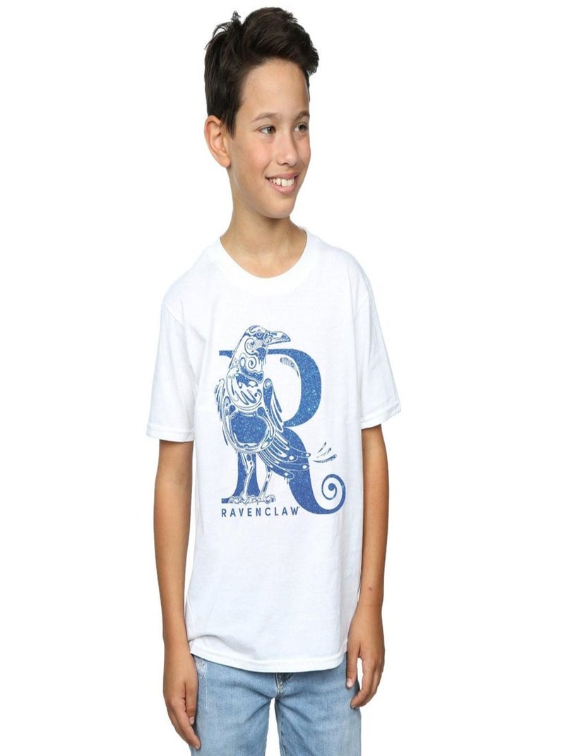 Harry Potter - T-shirt RAVENCLAW Blanc - Kiabi