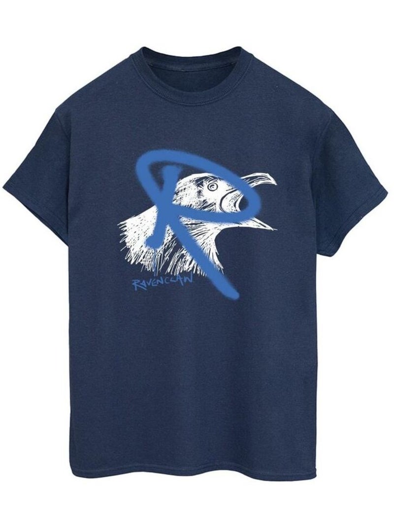 Harry Potter - T-shirt RAVENCLAW Bleu marine - Kiabi
