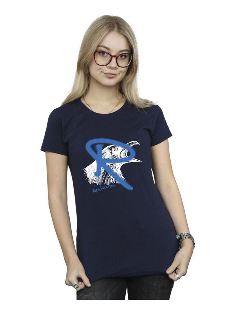 Harry Potter - T-shirt RAVENCLAW Bleu marine - Kiabi