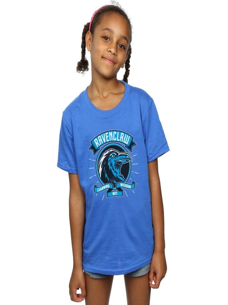 Harry Potter - T-shirt RAVENCLAW Bleu roi - Kiabi