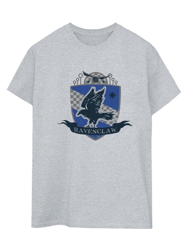 Harry Potter - T-shirt RAVENCLAW Gris chiné - Kiabi