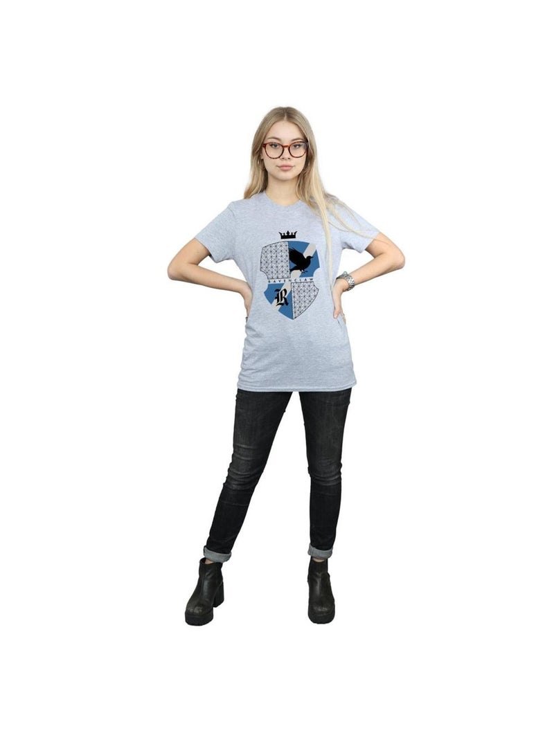 Harry Potter - T-shirt RAVENCLAW Gris chiné - Kiabi