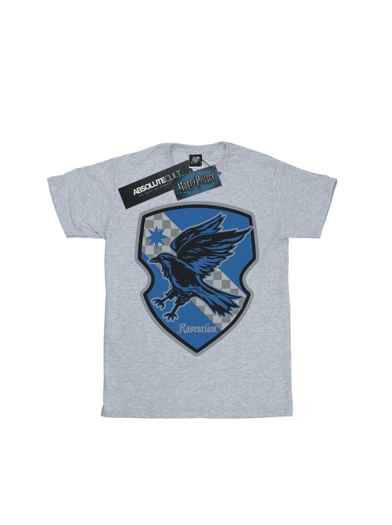 Harry Potter - T-shirt RAVENCLAW Gris chiné - Kiabi