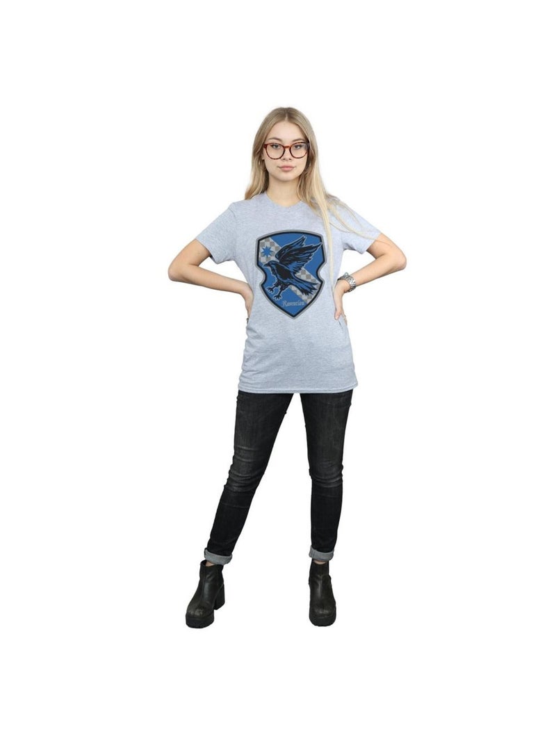 Harry Potter - T-shirt RAVENCLAW Gris chiné - Kiabi