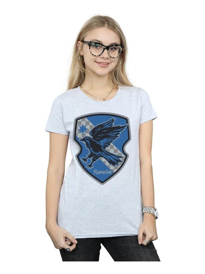 Harry Potter - T-shirt RAVENCLAW Gris chiné - Kiabi
