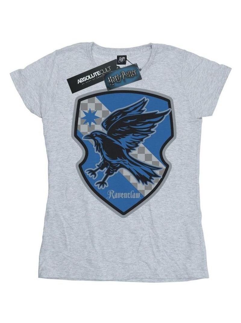 Harry Potter - T-shirt RAVENCLAW Gris chiné - Kiabi