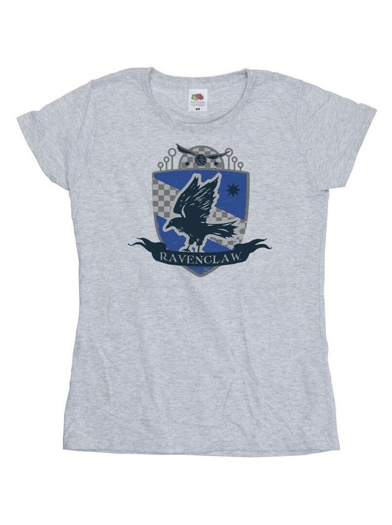 Harry Potter - T-shirt RAVENCLAW Gris chiné - Kiabi