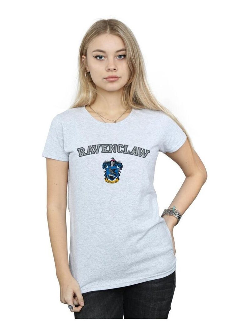 Harry Potter - T-shirt RAVENCLAW Gris chiné - Kiabi
