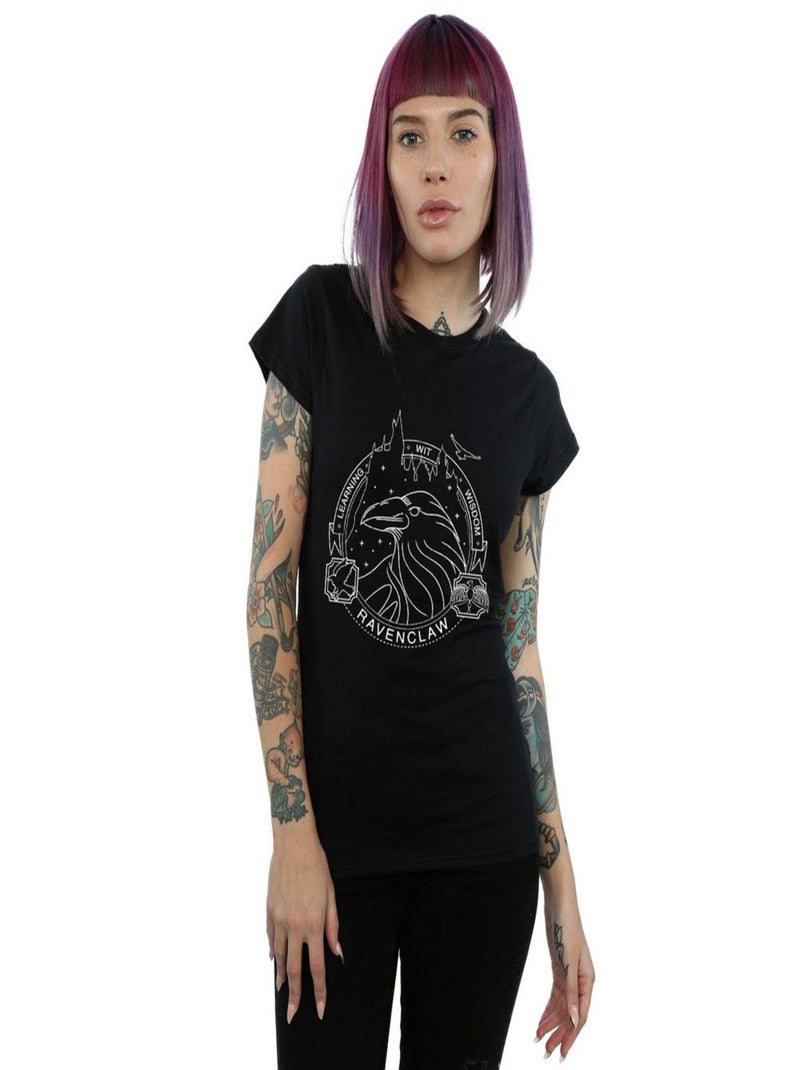 Harry Potter - T-shirt RAVENCLAW Noir - Kiabi