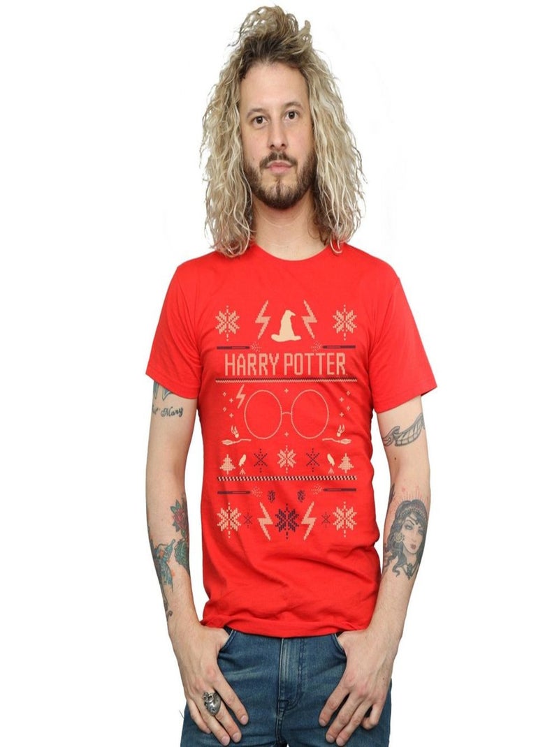 Harry Potter - T-shirt Rouge - Kiabi