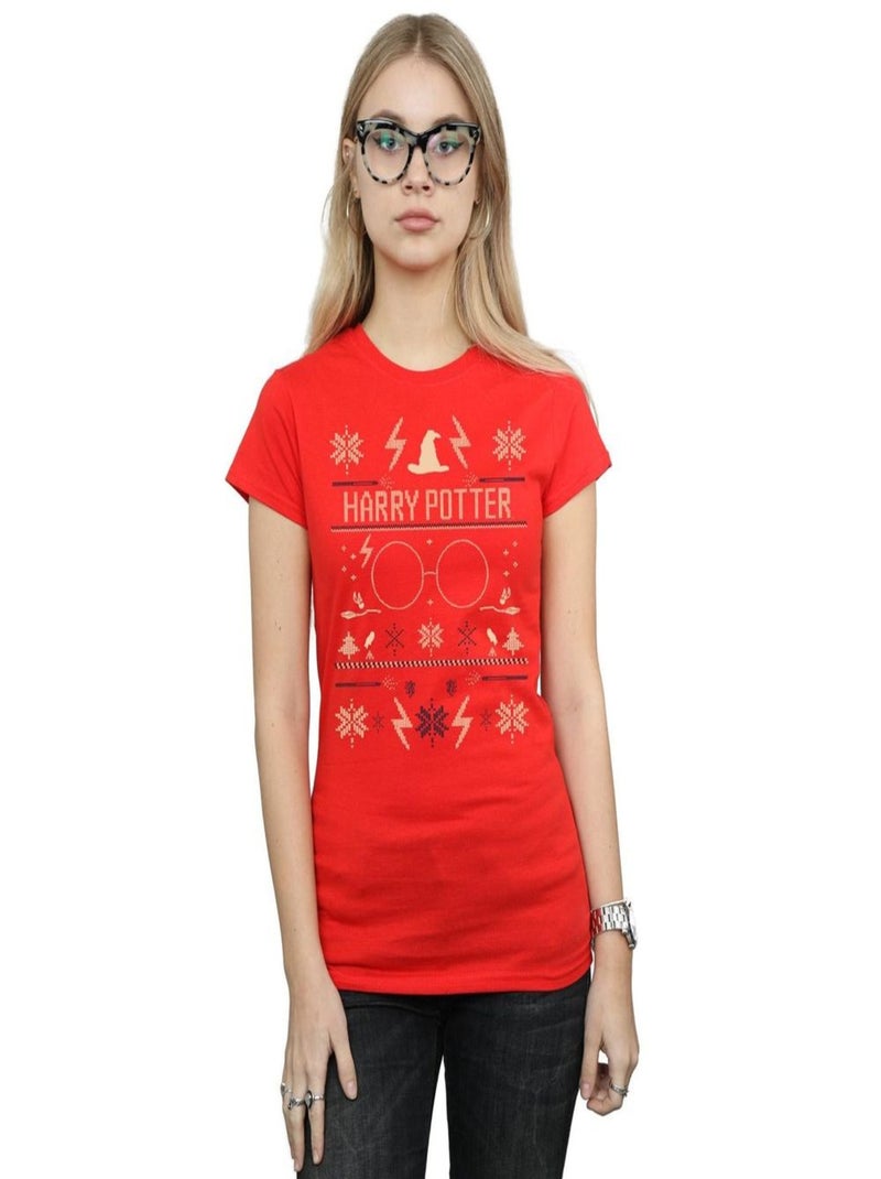 Harry Potter - T-shirt Rouge - Kiabi