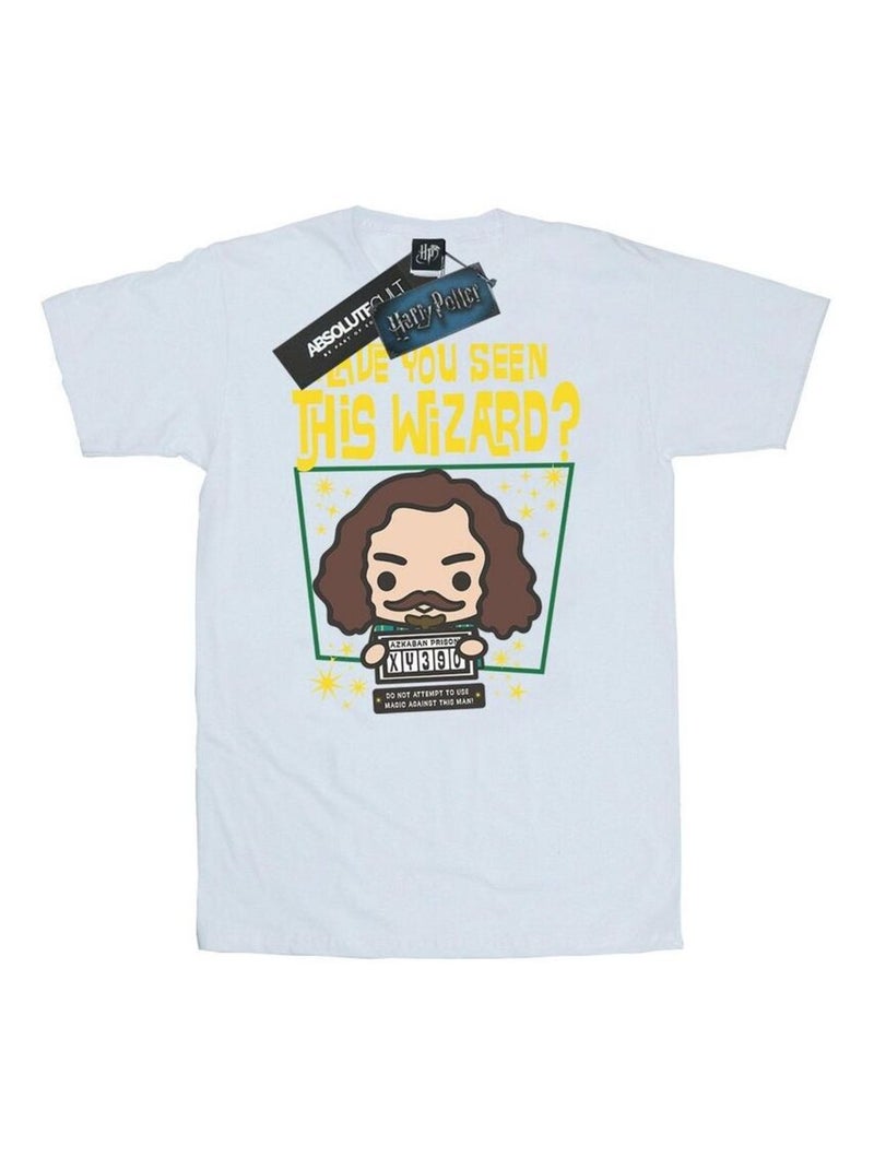 Harry Potter - T-shirt SIRIUS BLACK AZKABAN JUNIOR Blanc - Kiabi