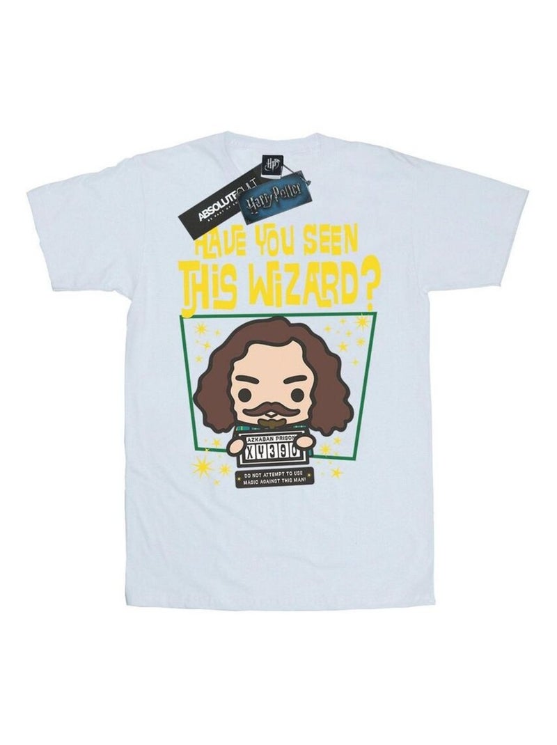 Harry Potter - T-shirt SIRIUS BLACK AZKABAN JUNIOR Blanc - Kiabi