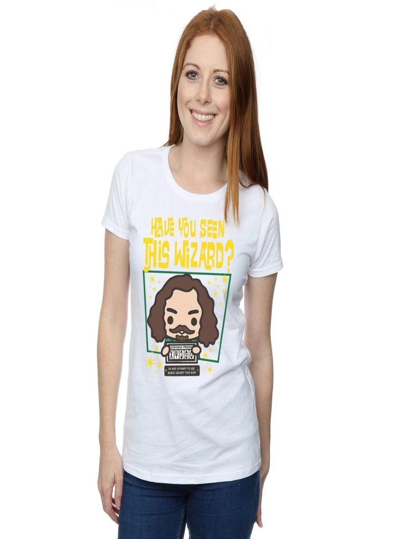 Harry Potter - T-shirt SIRIUS BLACK AZKABAN JUNIOR Blanc - Kiabi