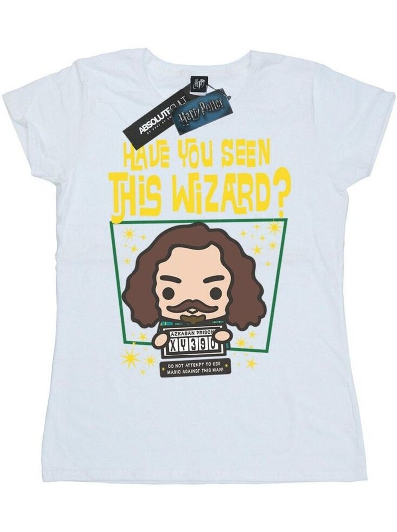 Harry Potter - T-shirt SIRIUS BLACK AZKABAN JUNIOR Blanc - Kiabi