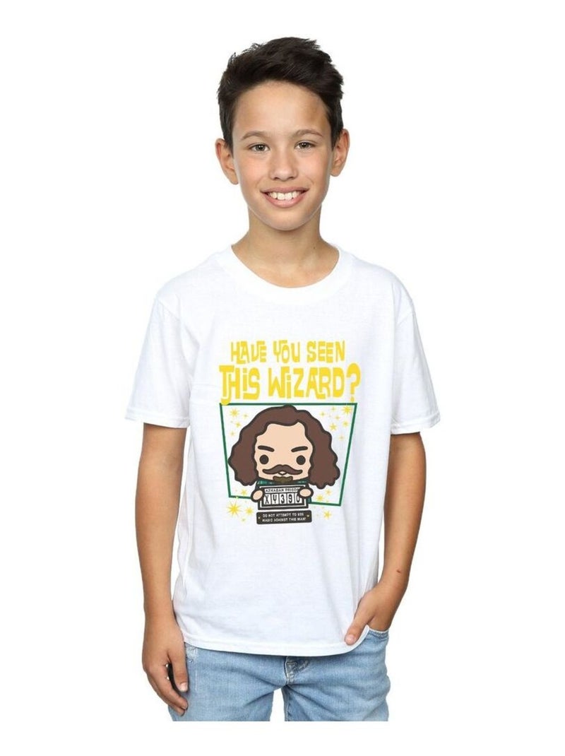Harry Potter - T-shirt SIRIUS BLACK AZKABAN JUNIOR Blanc - Kiabi