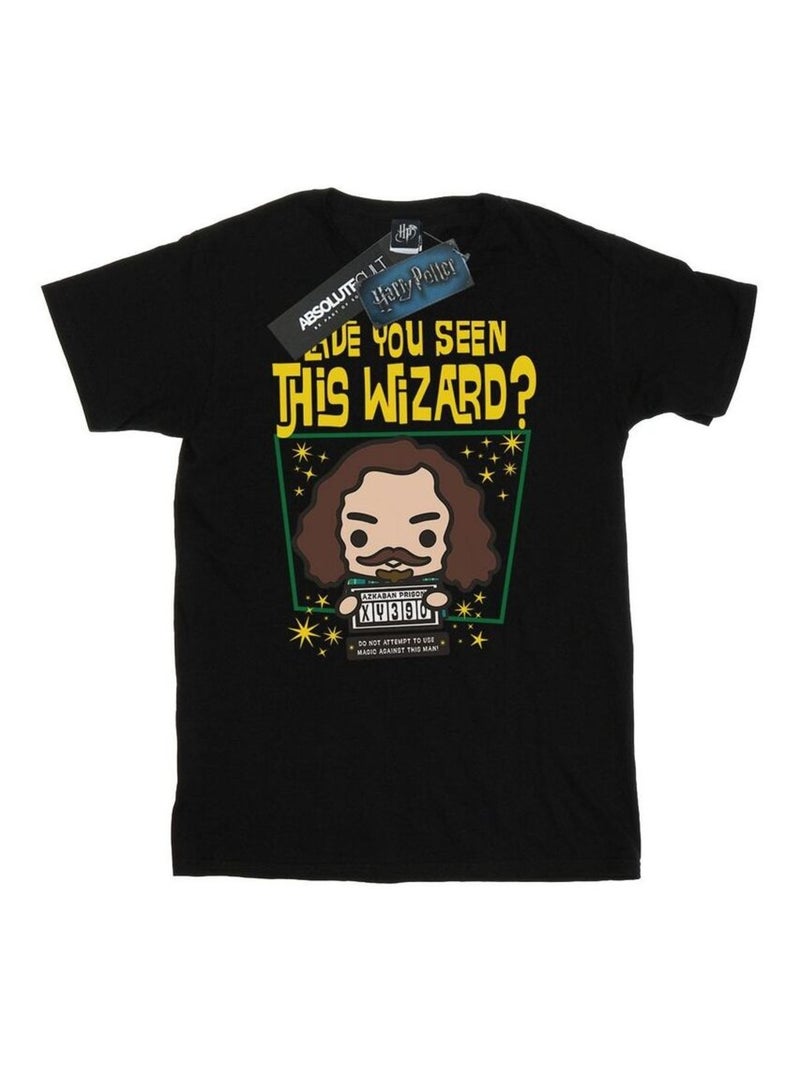 Harry Potter - T-shirt SIRIUS BLACK AZKABAN JUNIOR Noir - Kiabi