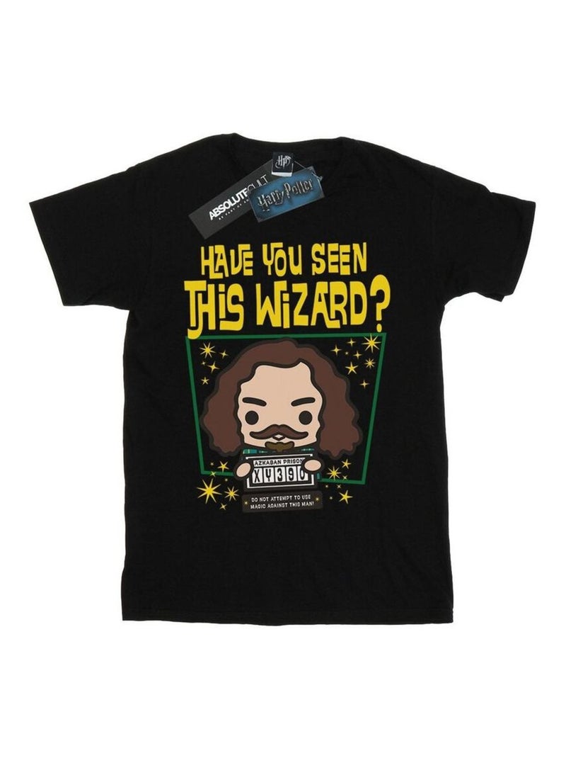 Harry Potter - T-shirt SIRIUS BLACK AZKABAN JUNIOR Noir - Kiabi