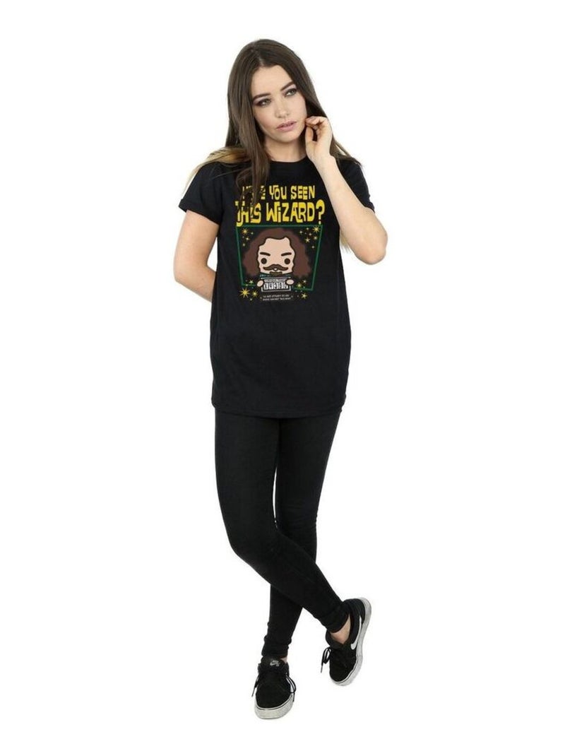 Harry Potter - T-shirt SIRIUS BLACK AZKABAN JUNIOR Noir - Kiabi