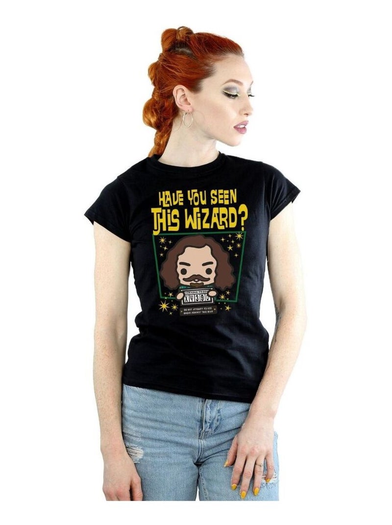 Harry Potter - T-shirt SIRIUS BLACK AZKABAN JUNIOR Noir - Kiabi