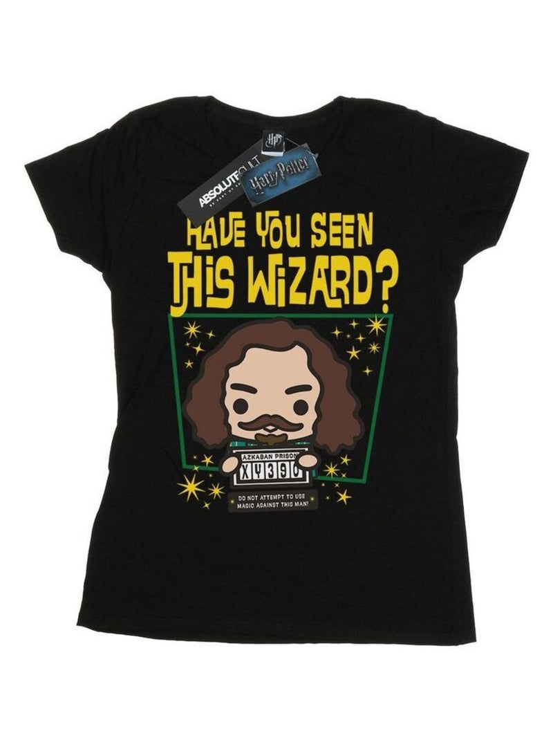 Harry Potter - T-shirt SIRIUS BLACK AZKABAN JUNIOR Noir - Kiabi