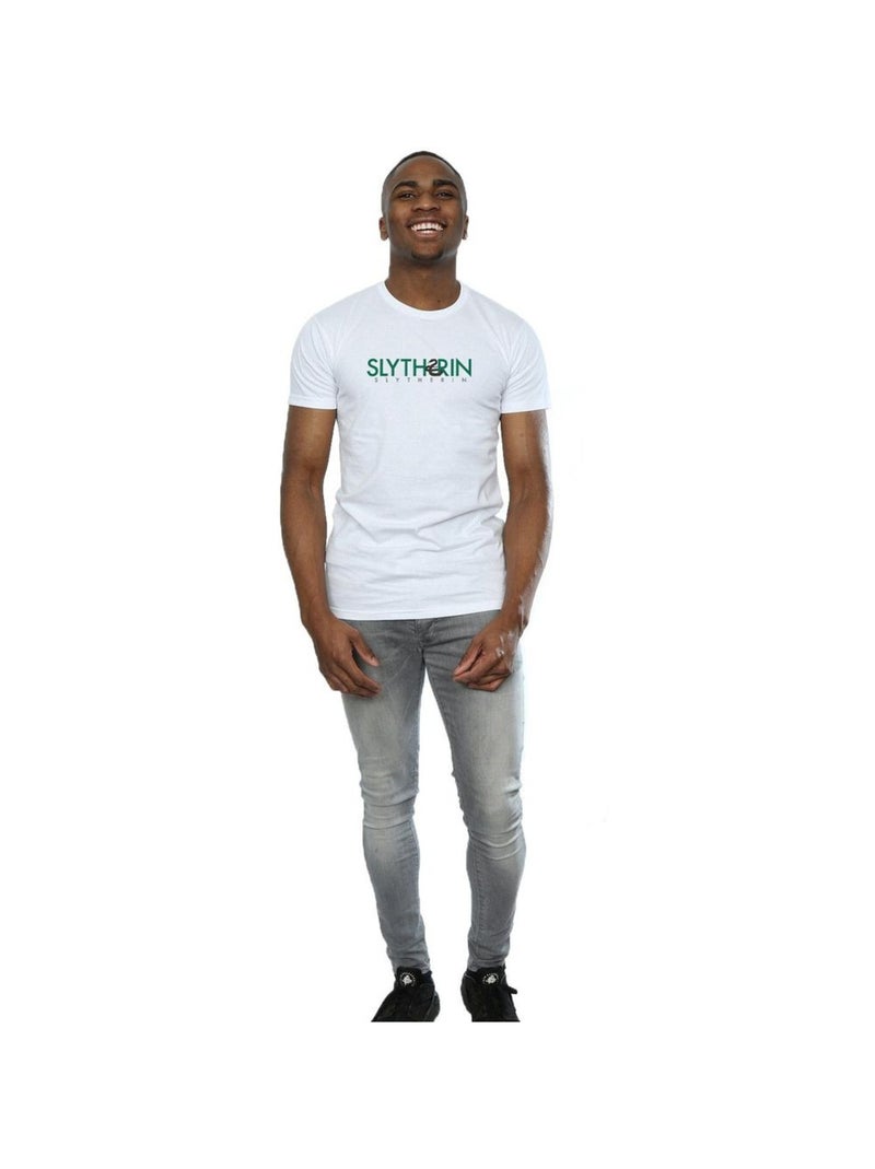 Harry Potter - T-shirt SLYTHERIN Blanc - Kiabi