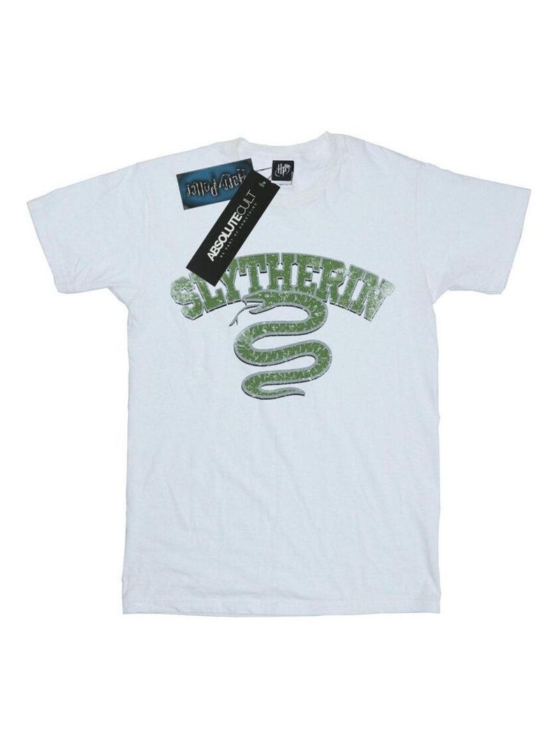 Harry Potter - T-shirt SLYTHERIN Blanc - Kiabi