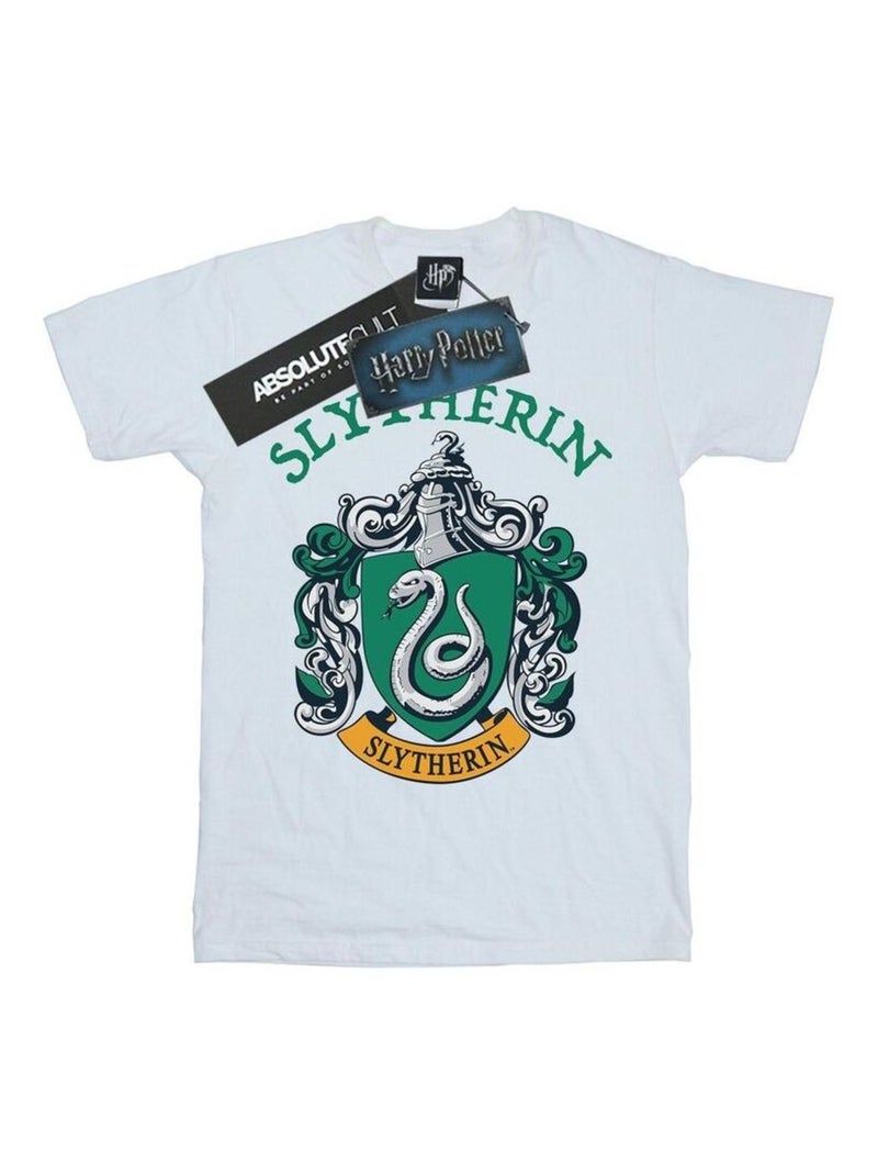 Harry Potter - T-shirt SLYTHERIN Blanc - Kiabi