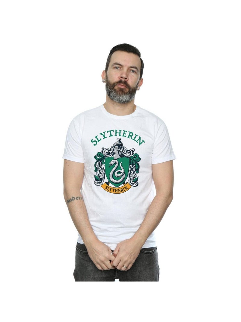 Harry Potter - T-shirt SLYTHERIN Blanc - Kiabi