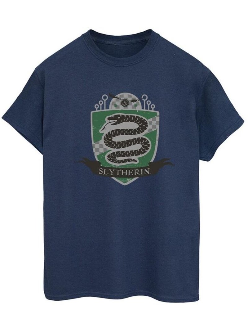 Harry Potter - T-shirt SLYTHERIN Bleu marine - Kiabi