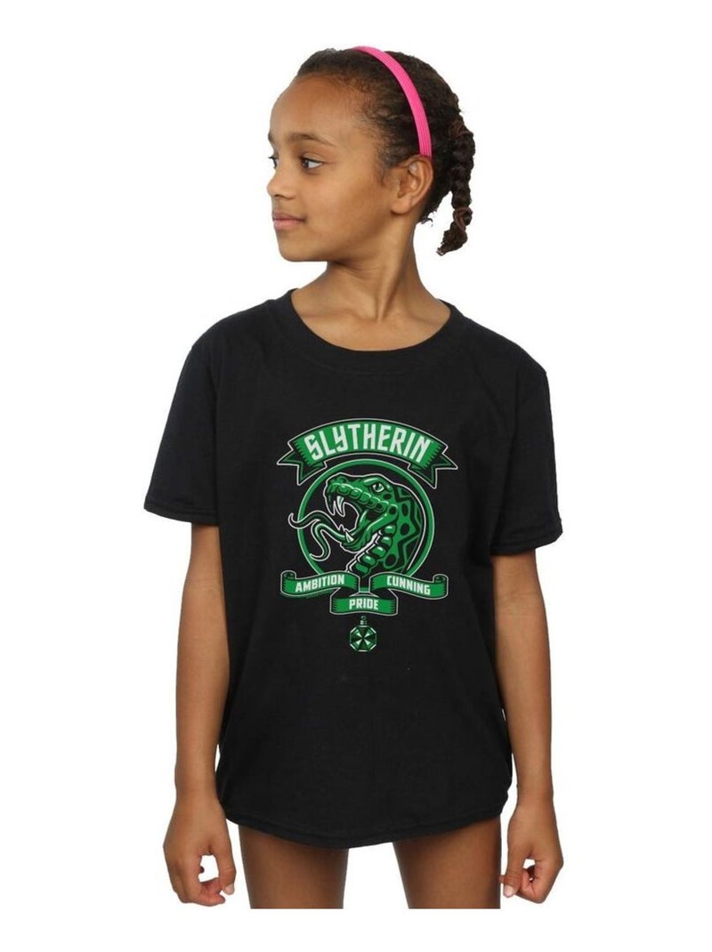 Harry Potter - T-shirt SLYTHERIN Noir - Kiabi