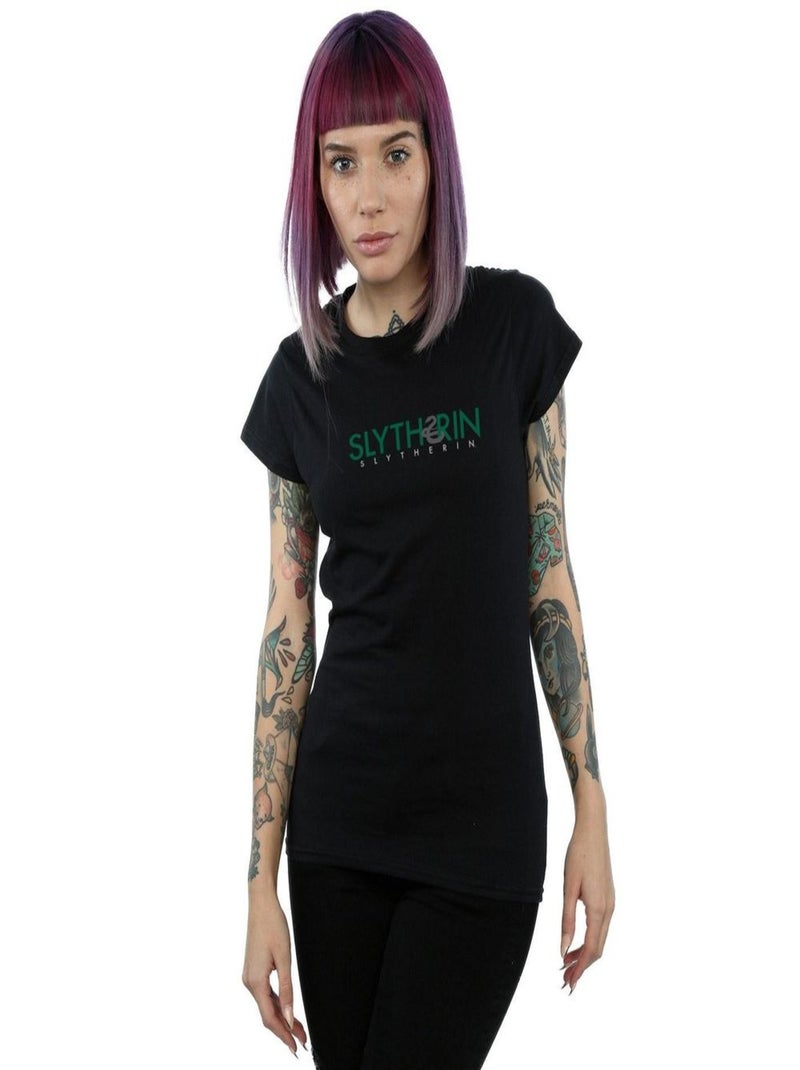 Harry Potter - T-shirt SLYTHERIN Noir - Kiabi