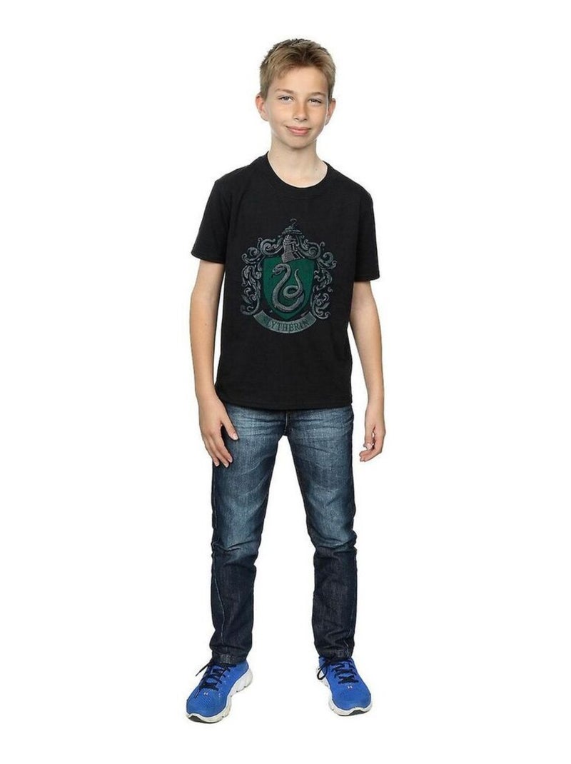 Harry Potter - T-shirt SLYTHERIN Noir - Kiabi
