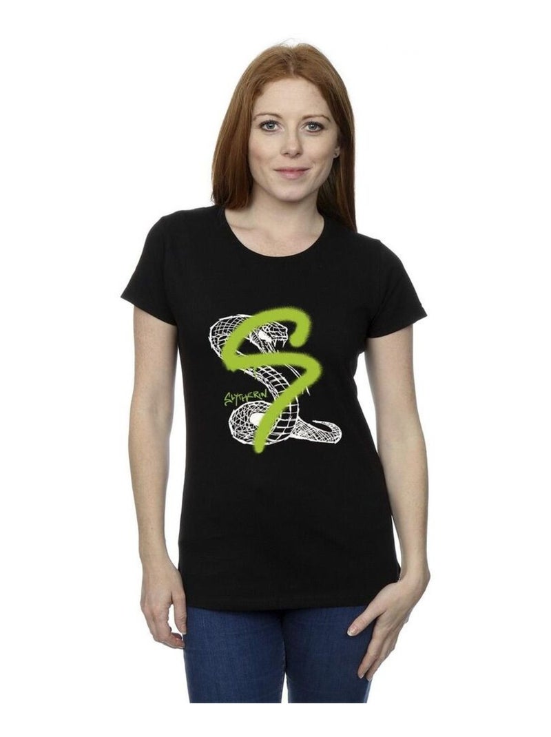 Harry Potter - T-shirt SLYTHERIN Noir - Kiabi
