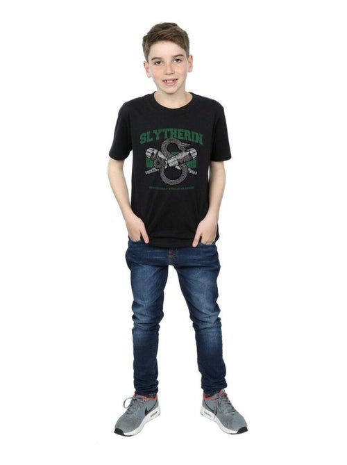 Harry Potter - T-shirt SLYTHERIN QUIDDITCH - Kiabi