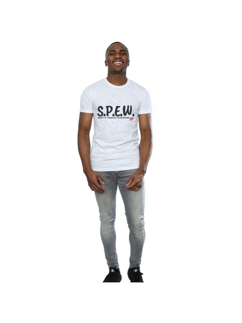 Harry Potter - T-shirt SPEW Blanc - Kiabi