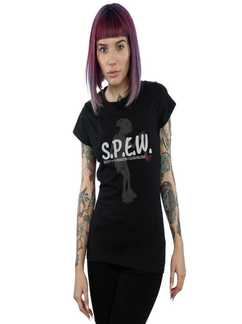Harry Potter - T-shirt SPEW Noir - Kiabi