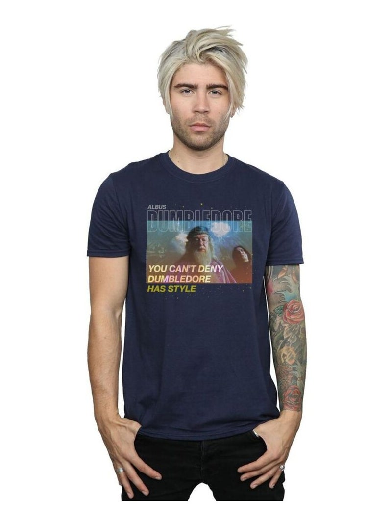 Harry Potter - T-shirt STYLE Bleu marine - Kiabi