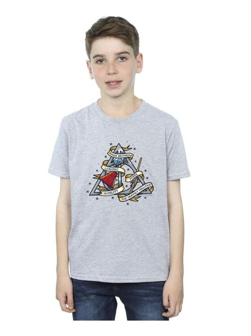 Harry Potter - T-shirt THE DEATHLY HALLOWS - Kiabi