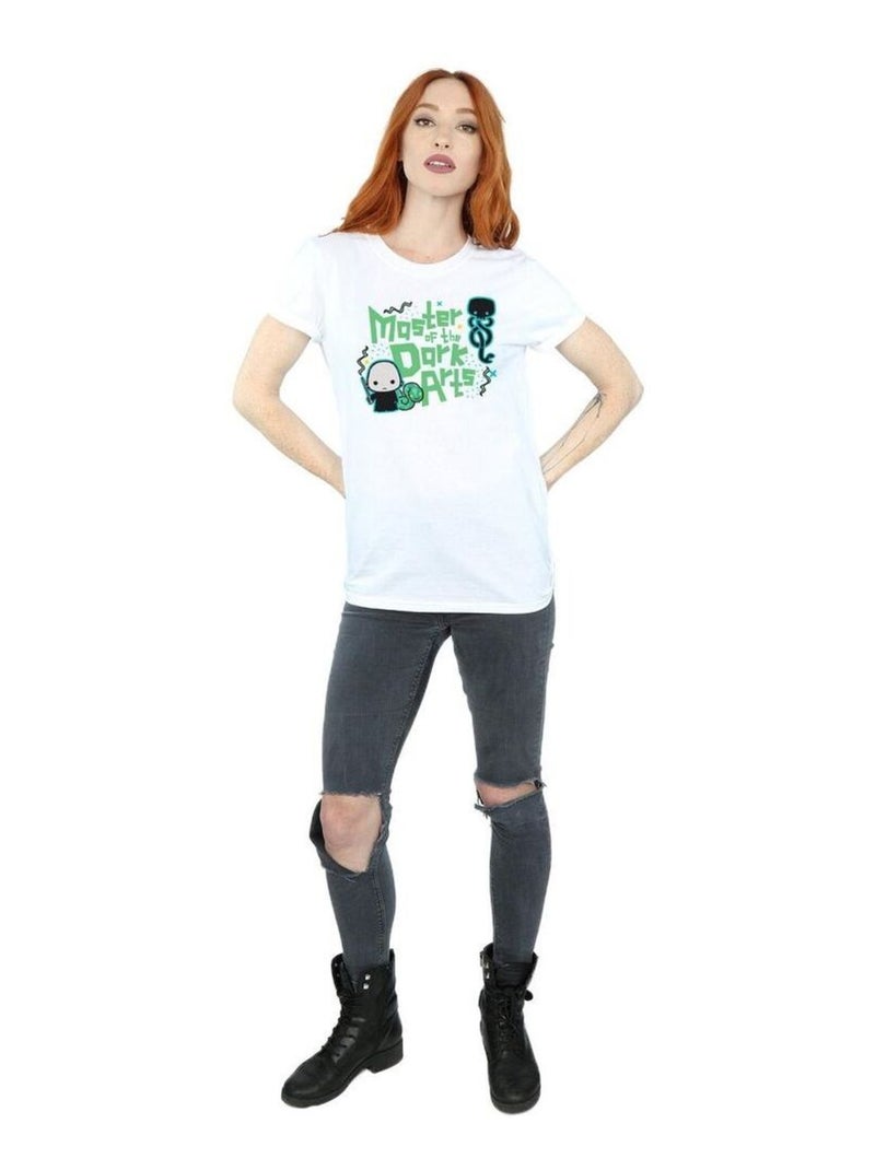 Harry Potter - T-shirt VOLDEMORT DARK ARTS JUNIOR Blanc - Kiabi