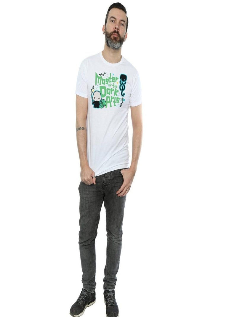 Harry Potter - T-shirt VOLDEMORT DARK ARTS JUNIOR Blanc - Kiabi