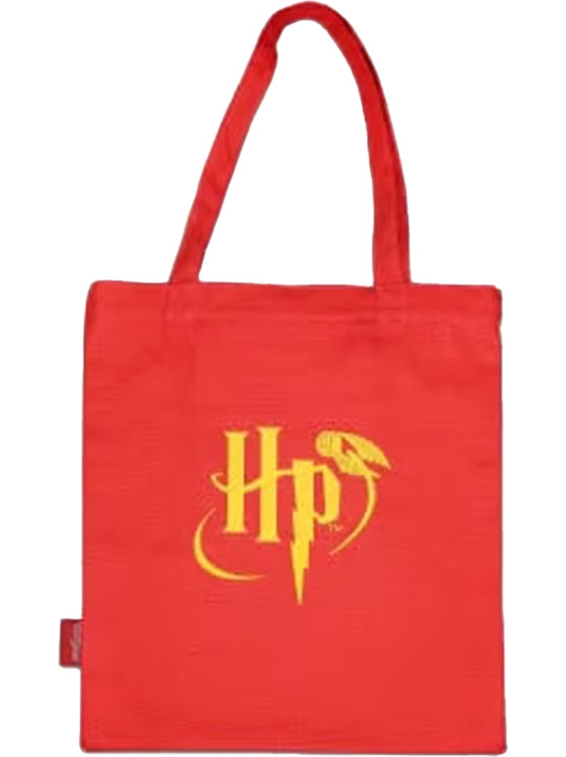 Harry Potter - Tote bag motif/style emblème GRYFFINDOR Rouge - Kiabi